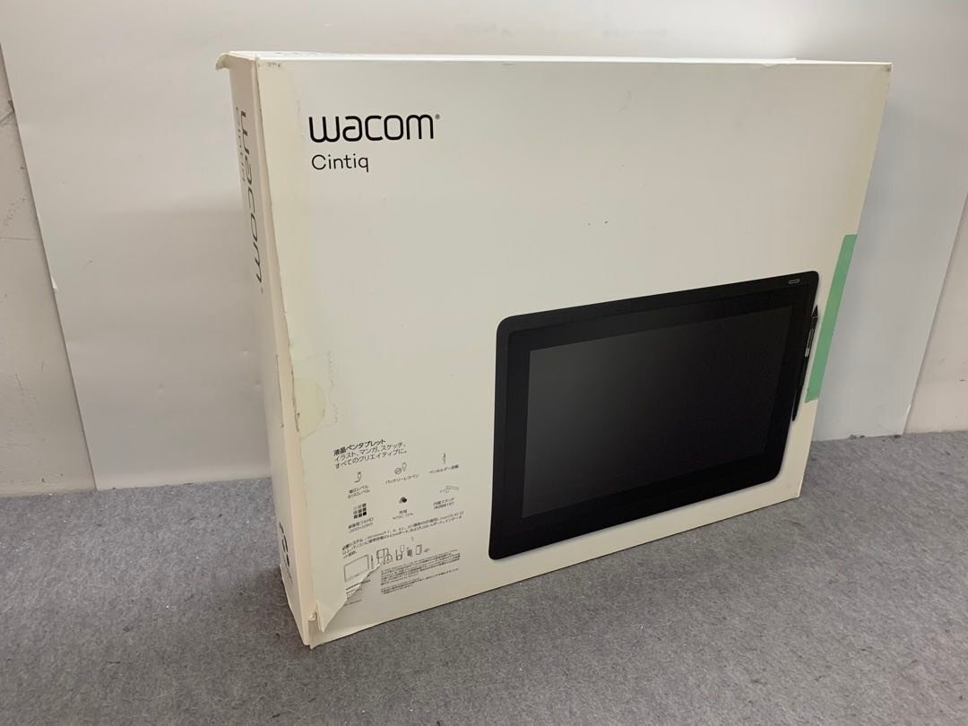 【wacom】Cintiq 16 DTK-1660K0D 中古液晶ペンタブレット 液タブ 15.6型 FHD 付属品欠品の画像7