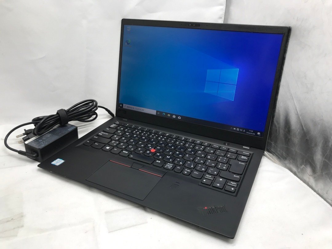 【Lenovo】ThinkPad X1 Carbon 6th 20KH0064JP Core i5-8350U メモリ16GB SSD256GB NVMe WEBカメラ Windows10Pro 14inch 中古ノートPCの画像1