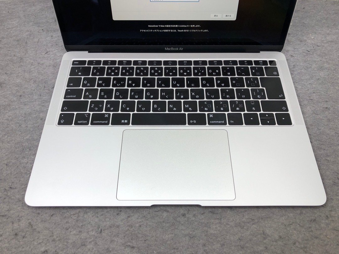 【Apple】MacBook Air Retina 13inch 2019 A1932 Corei5-8210Y 16GB SSD256GB NVMe WEBカメラ Bluetooth OS14 中古Mac_画像2