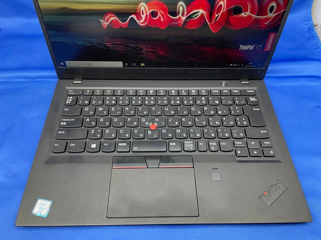 【Lenovo】ThinkPad X1 Carbon 6th Core i5-8350U メモリ8GB SSD256GB NVMe WEBカメラ 無線LAN Windows10Pro 14inch FHD 中古ノートPC_画像3