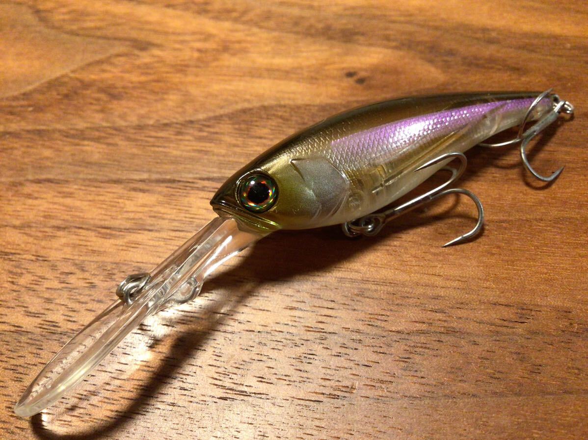 X★美品★JACKALL ジャッカル SOUL SHAD 62DR ソウルシャッド62DR「ゴーストワカサギ」シャッド_画像1