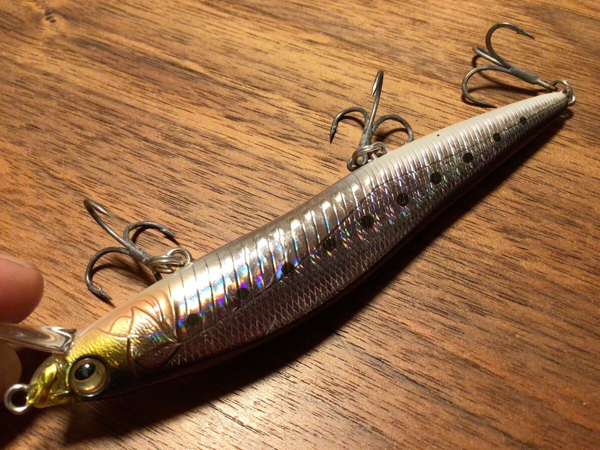 X★美品★Megabass メガバス VISION ONETEN LBO SW VISION 110 LBO ビジョンワンテンLBO ビジョン110LBO「GGイワシ」ソルトウォーター_画像4