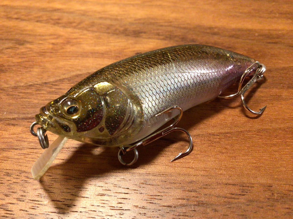 X★超美品★Megabass×IMAKATSU メガバス×イマカツ I×I SHAD FURIOUS 0.5 アイバイアイシャッド フューリアス0.5「FAゴーストワカサギ」_画像1