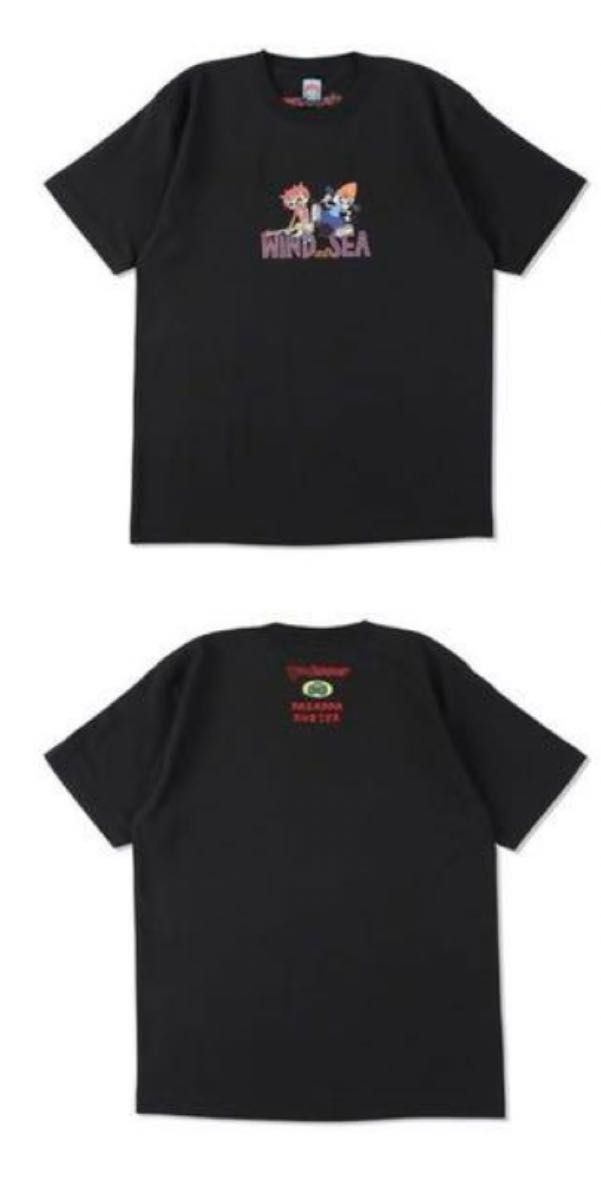 wind and sea パラッパラッパー ウンジャマラミー コラボ T wind and sea パラッパラッパー ウンジャマラミー コラボ T