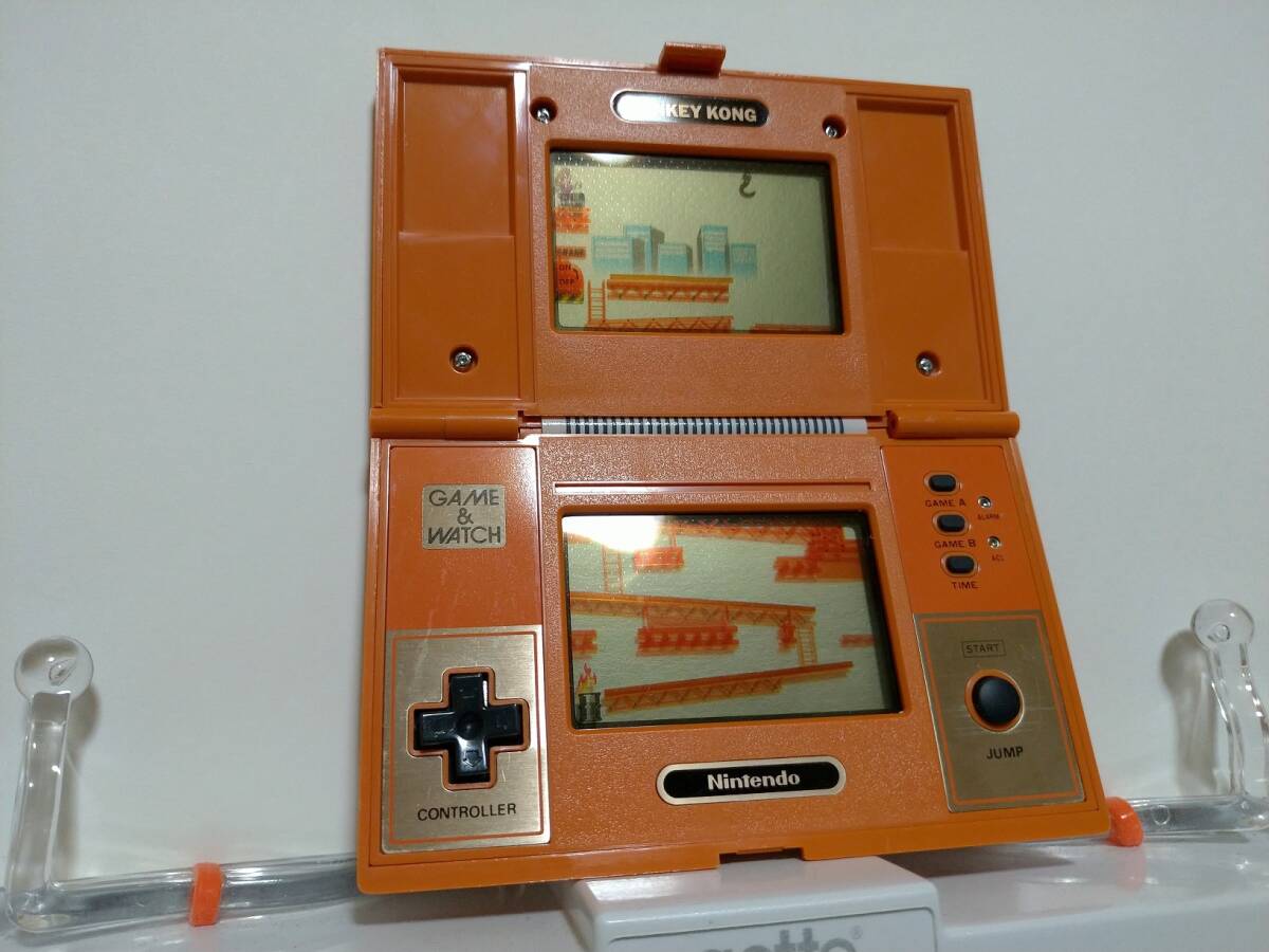 [ прекрасный товар ] nintendo Game & Watch Donkey Kong коробка мнение есть *Nintendo GAME&WATCH DONKEY KONG DK-52