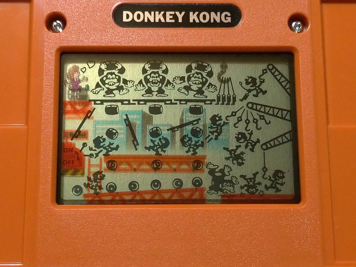 [ прекрасный товар ] nintendo Game & Watch Donkey Kong коробка мнение есть *Nintendo GAME&WATCH DONKEY KONG DK-52