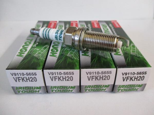 トヨタ カローラフィールダー NZE121G NZE141G NZE144G TOYOTA COROLLA FIELDER / DENSO イリジウムタフ VFKH20 V9110-5655 4本セット!!!!*_DENSO スパークプラグ VFKH20