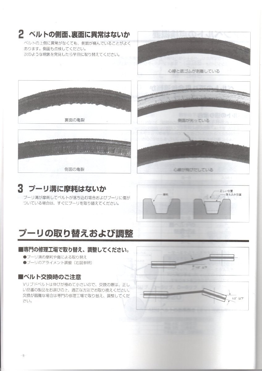 トヨタ レジアスエース TRH200V 200系 TOYOTA REGIUSACE / トヨタモビリティパーツ タクティ DJ ファンベルト V98D7-2280 (7PK2280)!!!****_画像7