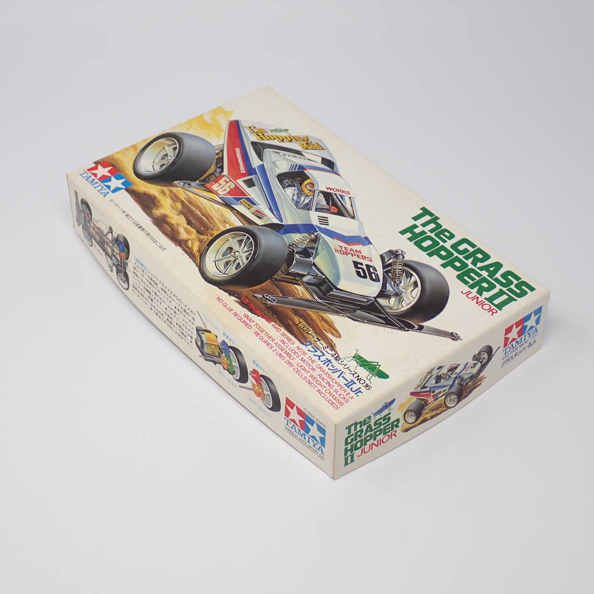 内袋未開封品 タミヤ 1/32 グラスホッパーIIJr. レーサーミニ四駆シリーズ No.16_画像2