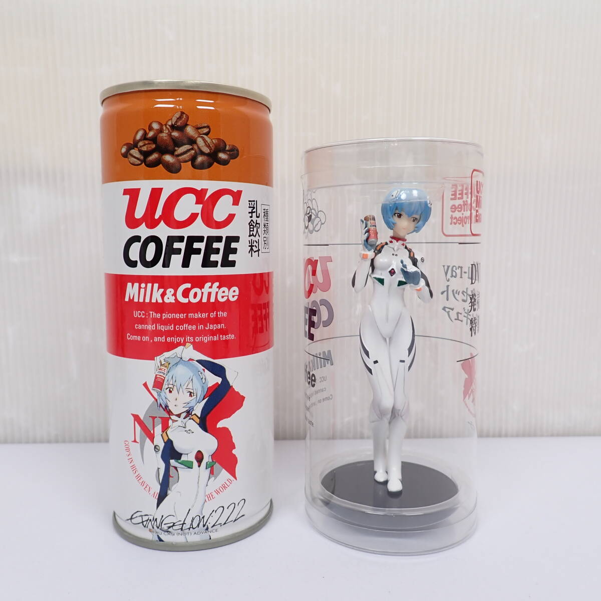 未使用 エヴァンゲリヲン新劇場版 UCC COFFEE レイ アスカ マリ 特製フィギュア付セット 3点セット Blu-Ray＆DVD発売記念 コトブキヤ_画像5