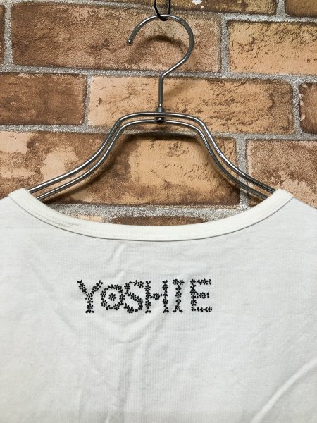 yoshie inaba ヨシエイナバ レディース ボタニカルプリント 半袖Tシャツ 2 オフホワイト コットン他の画像4