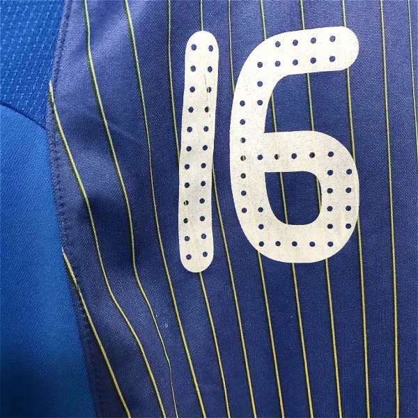 サッカー日本代表 メンズ 背番号16 大久保嘉人 ユニフォーム 半袖Tシャツ 青_画像5