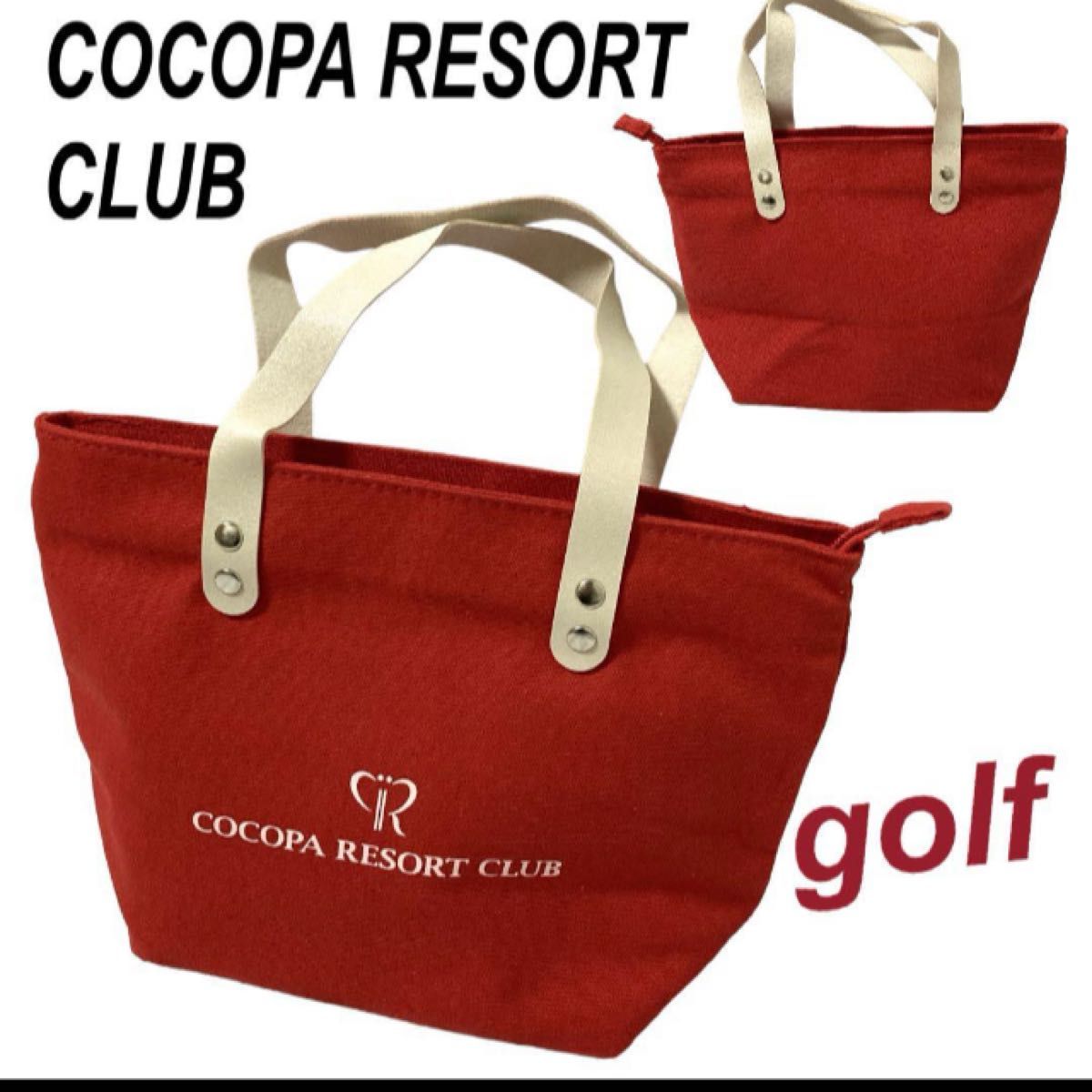 COCOPA RESORT CLUB  ココリパリゾートクラブ トートバッグ ランチバック ゴルフ