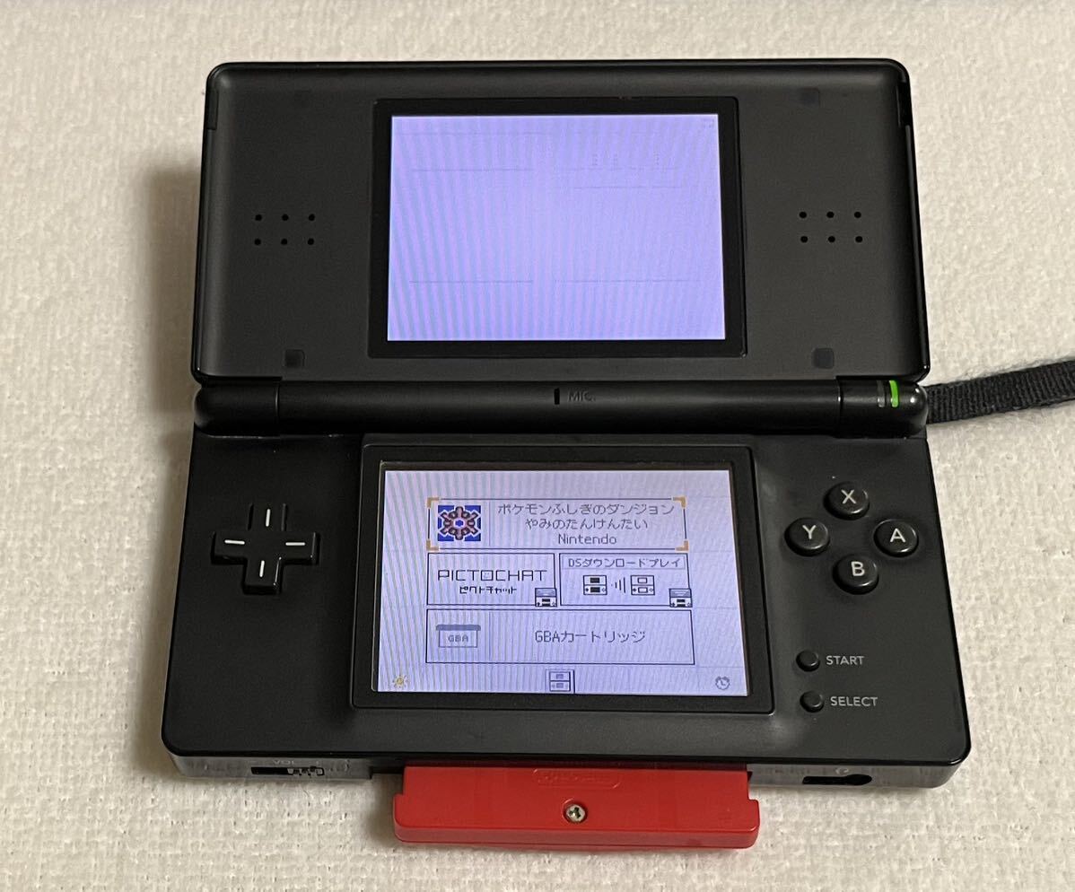 任天堂　NINTENDO ニンテンドーDS Lite 本体のみ　DS ライト　ジェットブラック