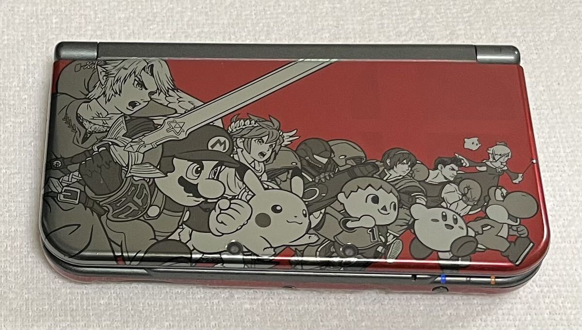 任天堂　NINTENDO ニンテンドー3DSLL new 3ds ll 大乱闘スマッシュブラザーズ スマブラ　エディション 本体_画像1