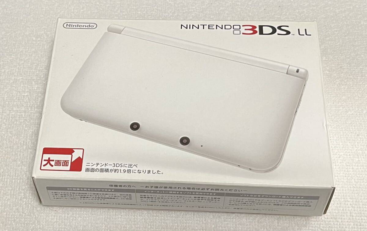 任天堂 Nintendo ニンテンドー3DS LL ホワイト 箱説明書付き spr 任天堂 Nintendo ニンテンドー3DS LL ホワイト 箱説明書付き spr