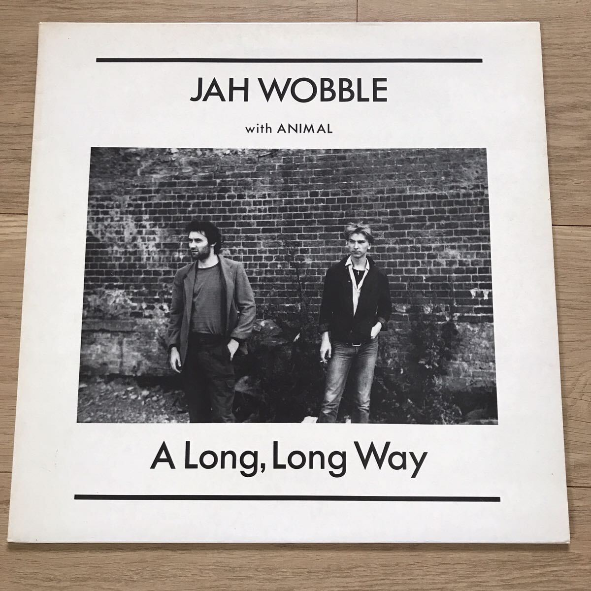 LP UK record Jah Wobble With Animal A Long, Long Way Lago Records JAH 2
