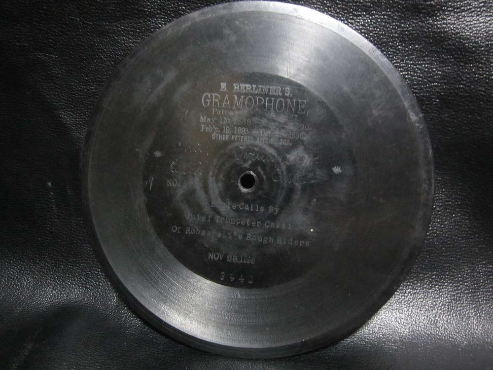 **SP record record one side record 7.Bugle Calls By Chief Trumpeter Cass1 gramophone for secondhand goods **[6027]