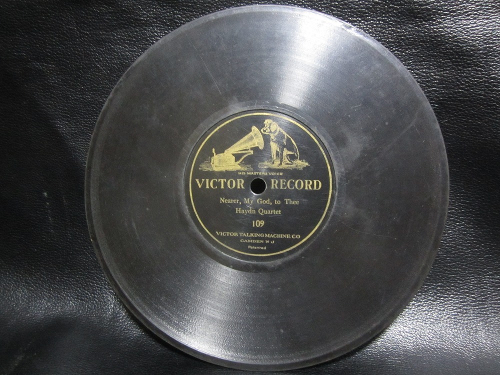 **SP record record one side record 7.Nearer, My God, to Thee gramophone for secondhand goods **[6032]