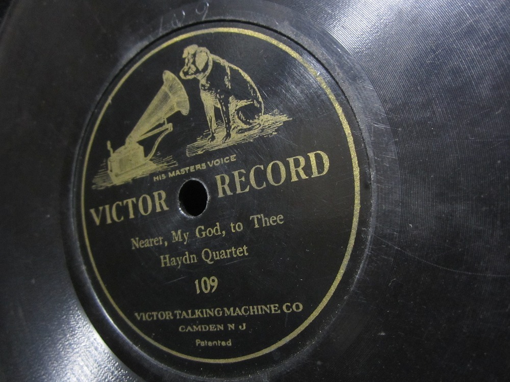 **SP record record one side record 7.Nearer, My God, to Thee gramophone for secondhand goods **[6032]