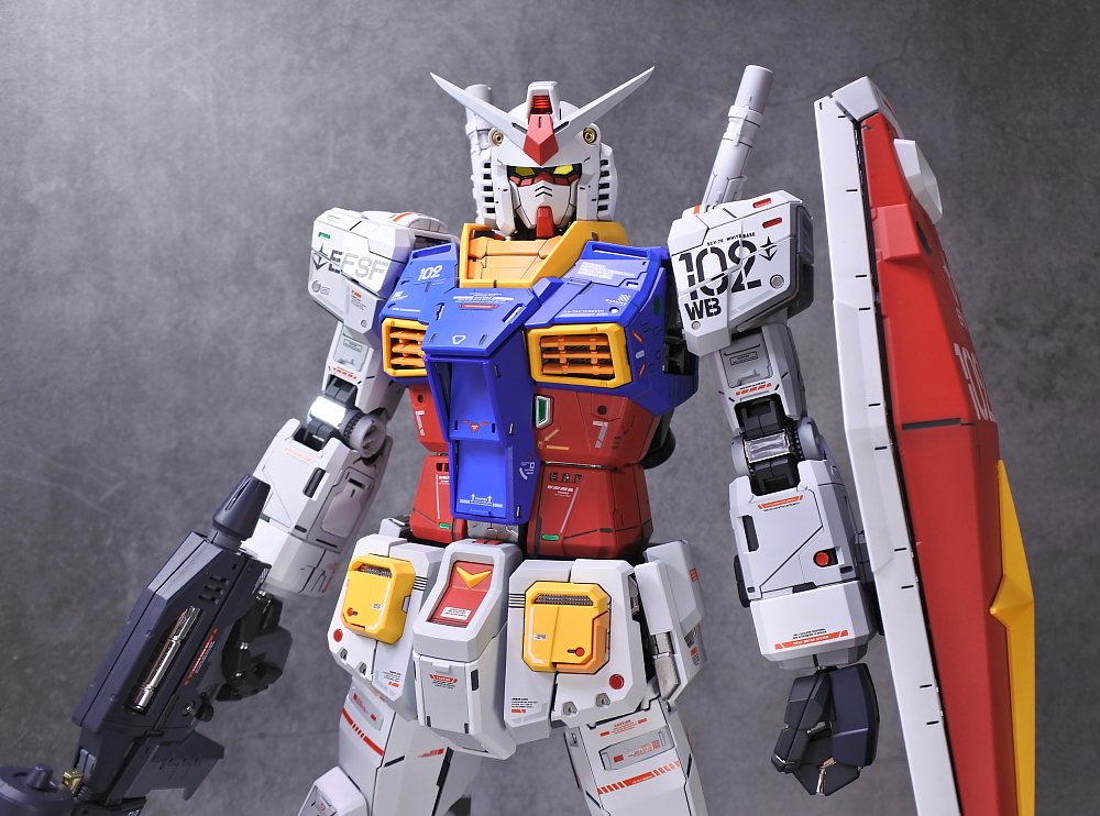 ◎PG UNLEASHED 1/60 RX78-2 ガンダム 塗装済改修完成品② (アレンジ仕様) アンリーシュドの画像8