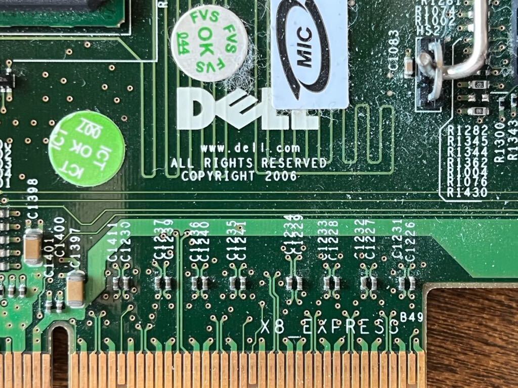 DELL PCI-EXPRESS SAS RAID コントローラー　PWB HD279_画像3
