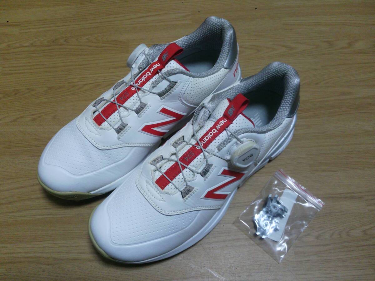 ★美品★NEW BALANCE GOLF ニューバランス WGB574R2 24.0㎝ 83