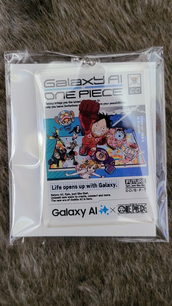 ワンピースステッカー・ワンピースキーホルダー（Galaxy・ワンピース コラボイベントノベルティ）