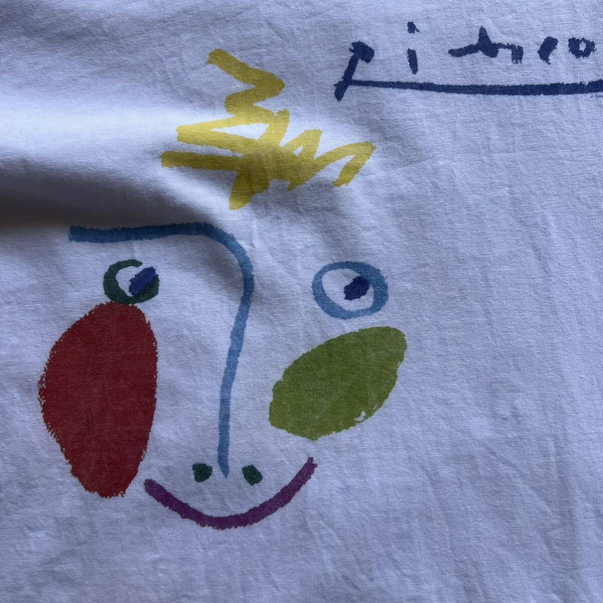 PICASO ピカソ tシャツ 美術館 サイズ 2023年 サイズ ART アートtシャツ サイズM_画像3