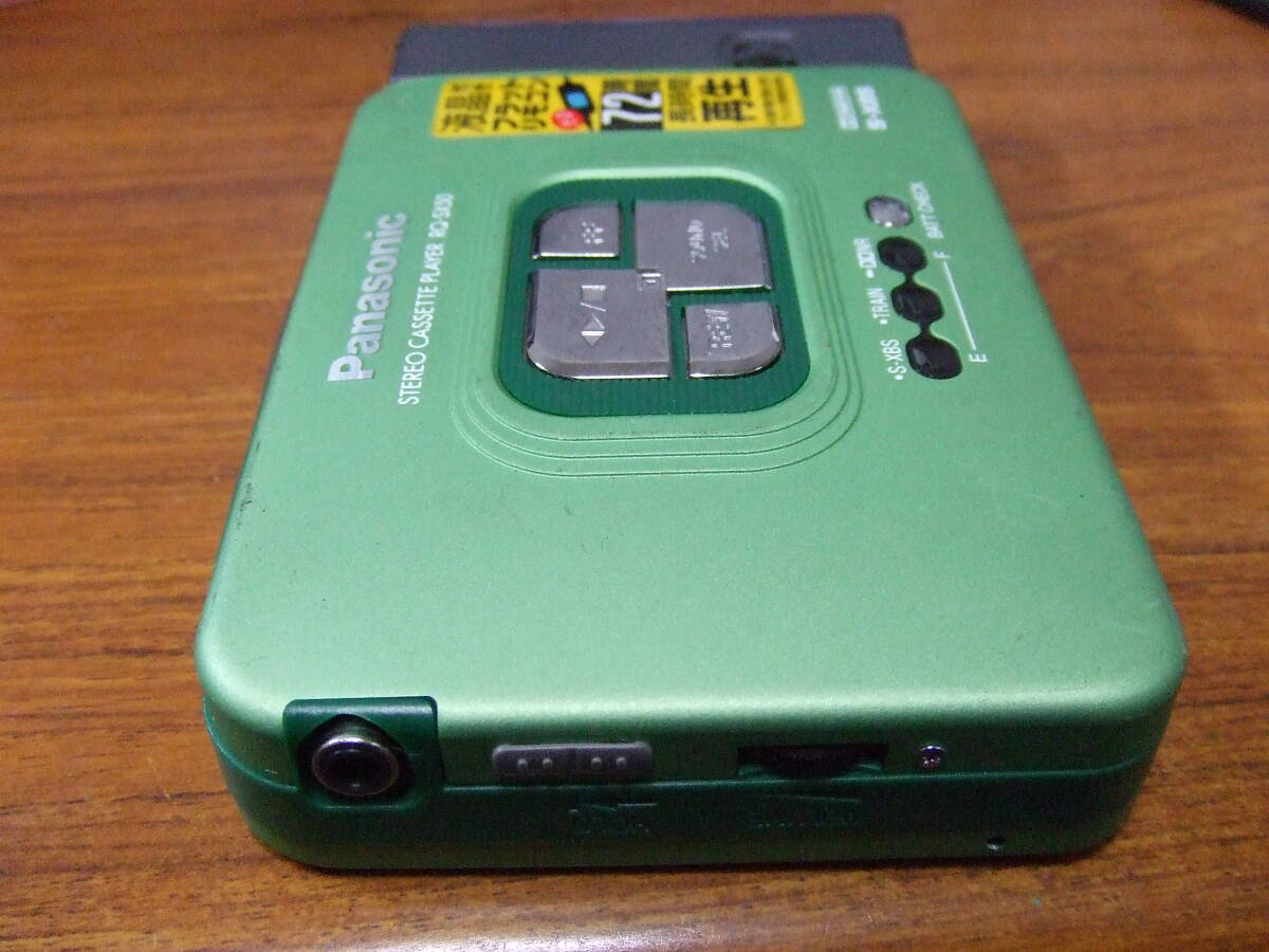 i707 Panasonic/パナソニック RQ-SX50 ポータブルカセットプレーヤー 未確認　中古　本体　ジャンク_画像2