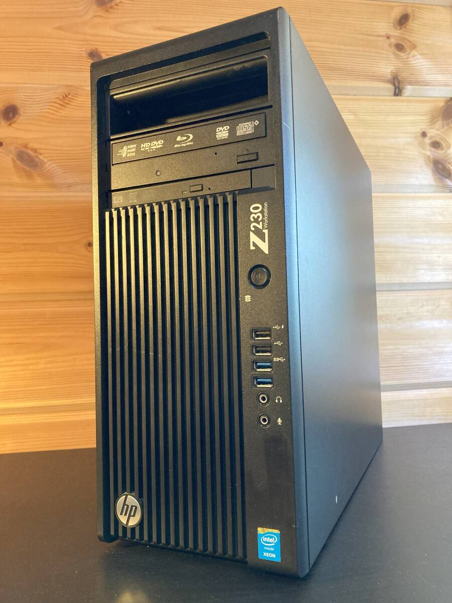HP Z230 Tower Workstation Xeon E3-1271 v3 RAM32GB Win11Pro NVIDIA Quadro K2000, K2200 SSD128GB HDD1TBx2 BD, HD-DVD