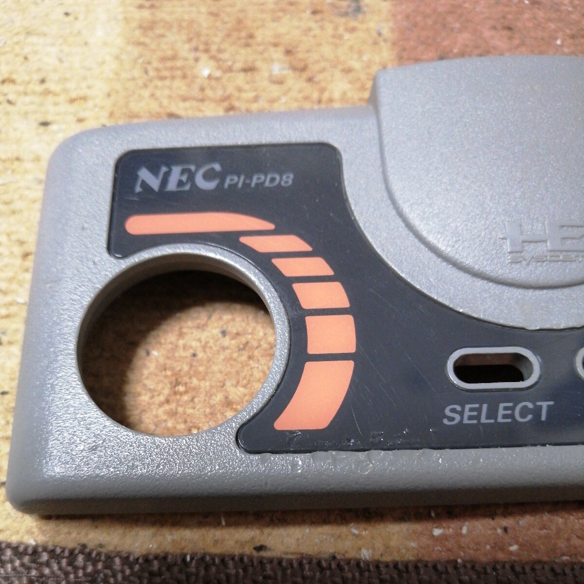  original PC engine turbo pad PI-PD8 gray PC Engine PCE Turbo Pad controller for exchange shell exterior out cover only 