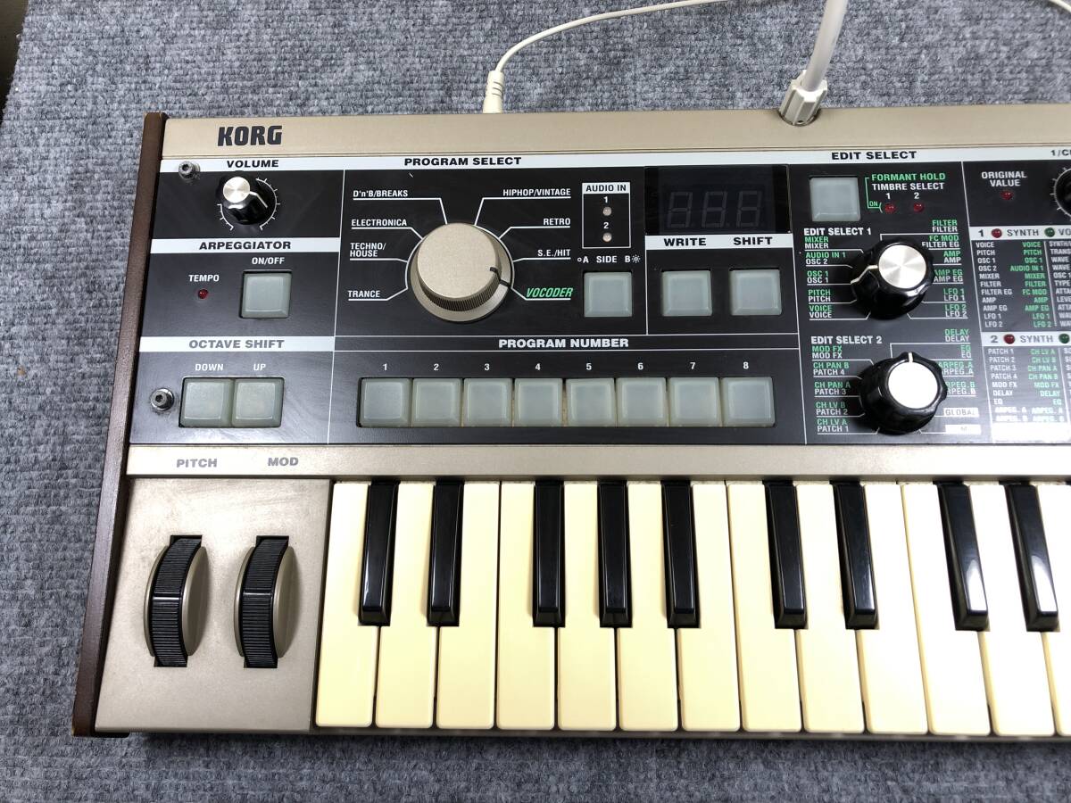 516 KORG コルグ microKORG シンセサイザー ボコーダー_画像5