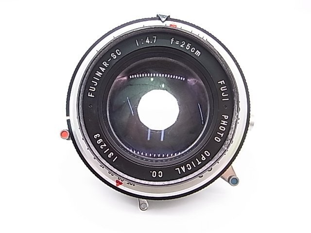 p129 CPOAL-NO.3 FUJINAR-SC 250mm f4.7 FUJI PHOTO OPTICAL CO. USED 難有りの画像5