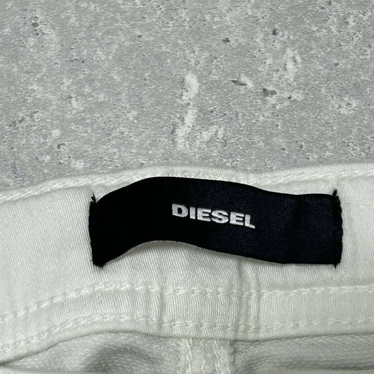 ディーゼル DIESEL 男の子　女の子　140くらい　ホワイト 白 ハーフパンツ　白パンツ デニム　半パン　白デニムジーンズ　10Y 6514FH_画像6