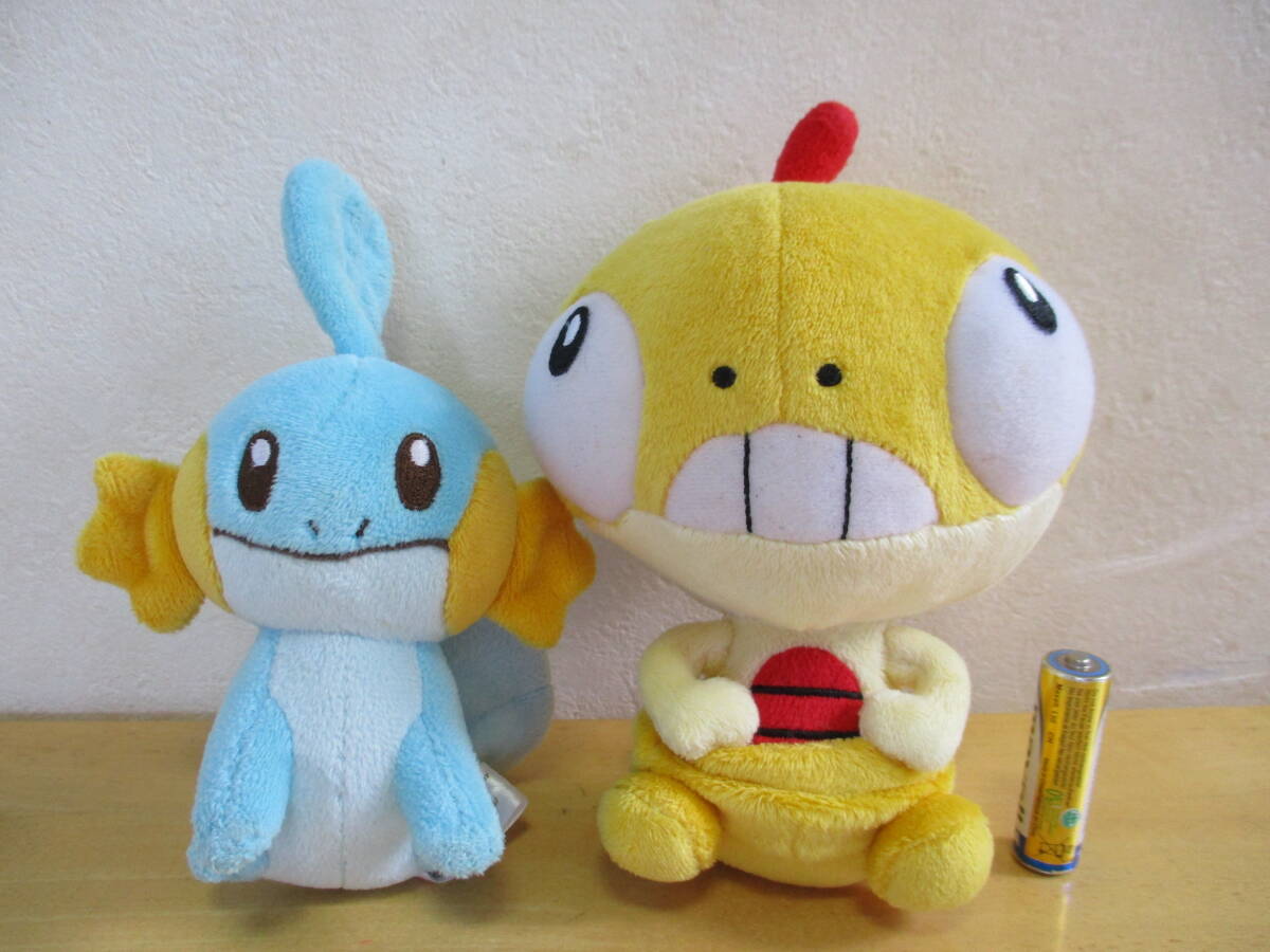 希少☆当時物 2011 ポケモンセンター 限定 ズルッグ & ミズゴロウ ぬいぐるみ 2種セット ポケットモンスター ポケモンの画像1