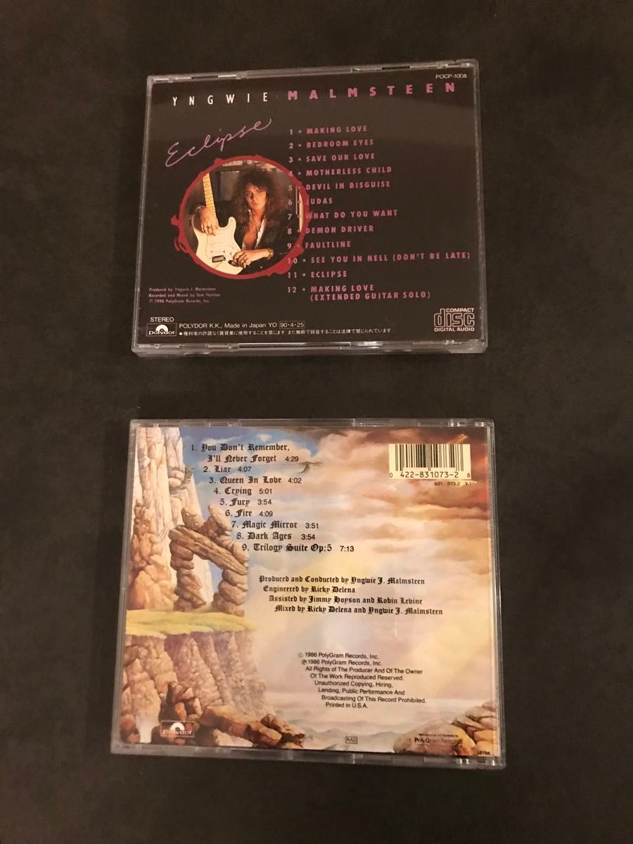 イングヴェイ マルムスティーン CD Trilogy, Eclipse（国内盤） Yngwie Malmsteen