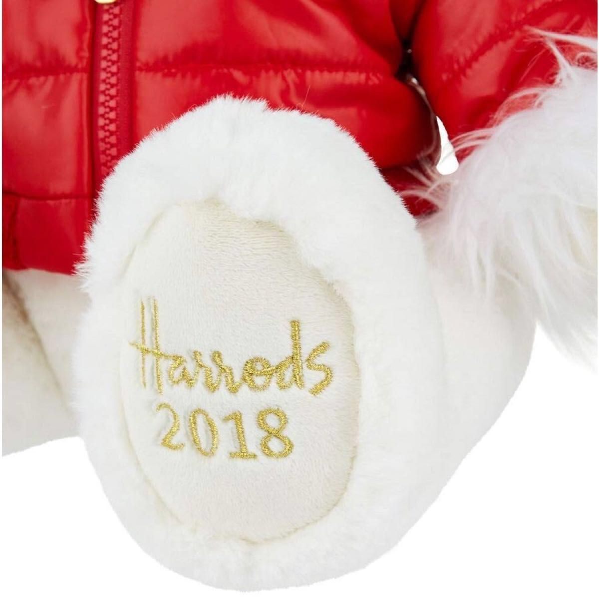 Harrods 2018年　限定　イヤーベア　ハロッズ オリバー クリスマスベア 31cm  テディベア ぬいぐるみ  