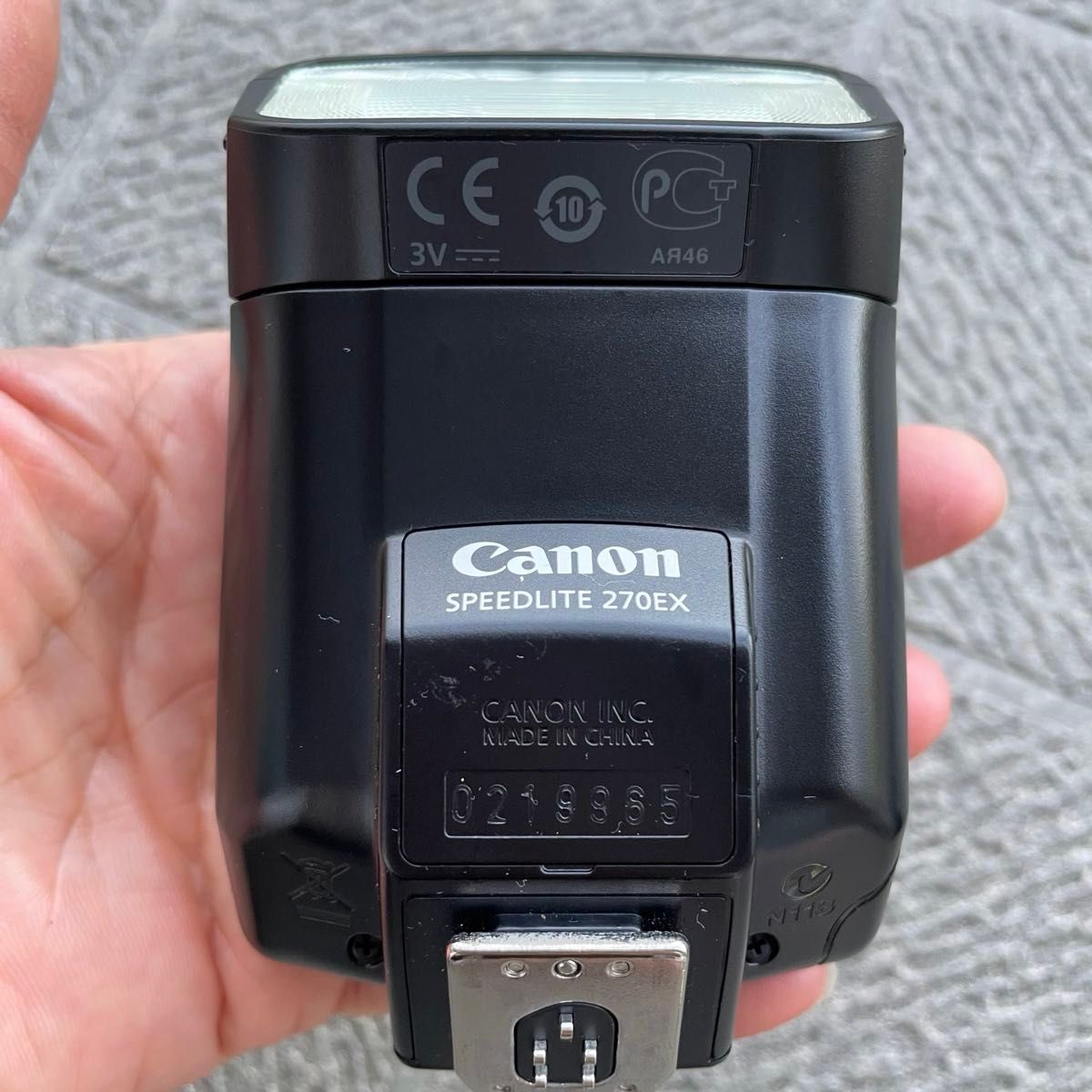 Canon スピードライト　270EX  ストロボ  袋付き