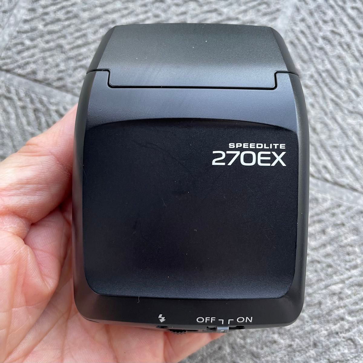 Canon スピードライト　270EX  ストロボ  袋付き