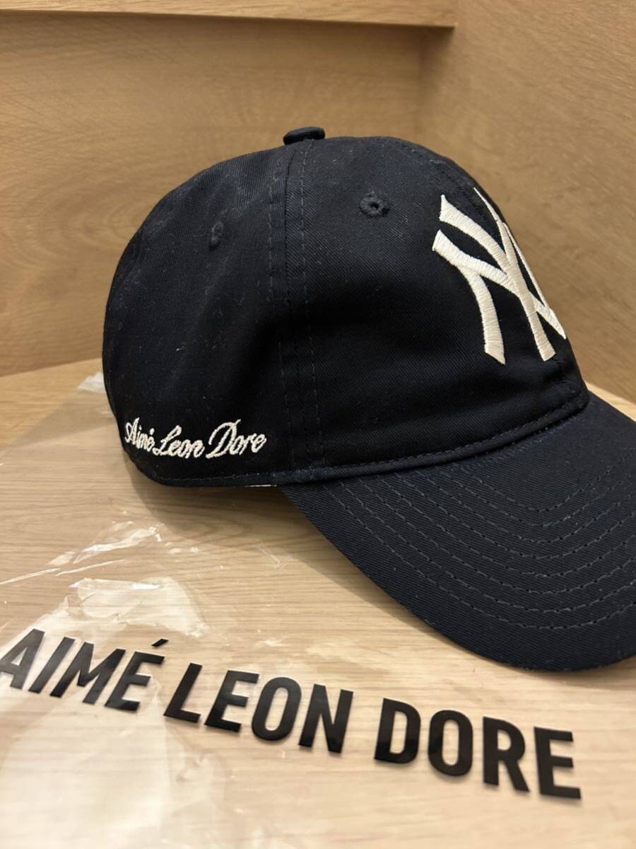  new goods Aime Leon dore New Era 9Twenty Cap NewYork Yankees Big Logo Ballparkeme Leon dore New York yan Keith Logo hat 