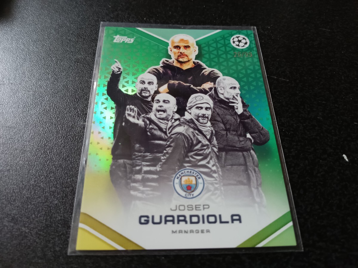 Topps2022 Manchester City J.Guardiola /99_画像1