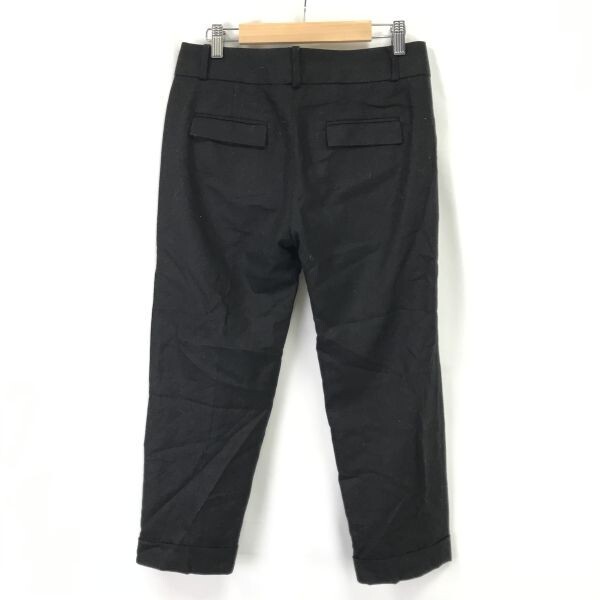 Banana Republic/バナナリパブリック★スラックス/ストレートパンツ【レディース4/股下60cm/black/黒】ウール/ズボン/Pants/Trouser◆BH720_画像2