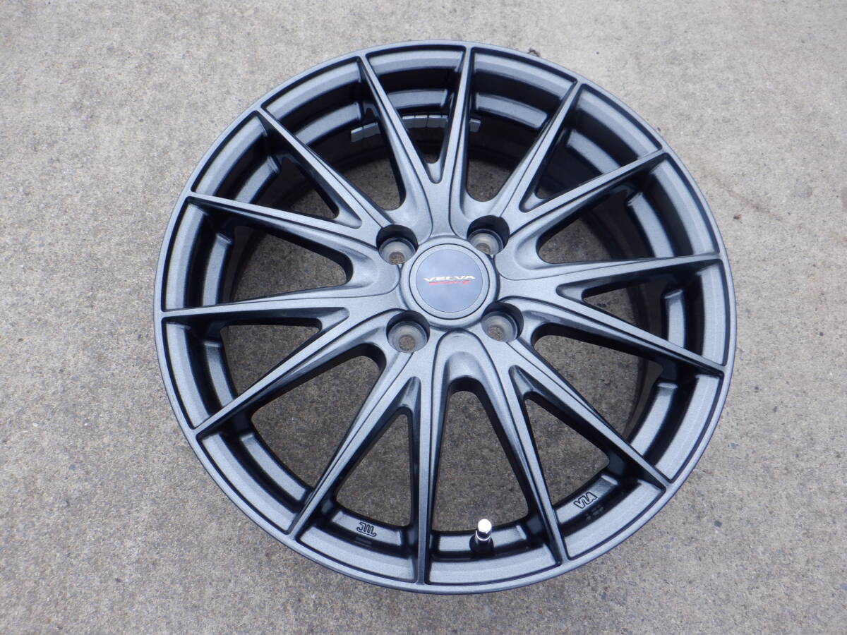 Weds VELVA SPORT2 16インチ 5.5J +45 PCD100 4H 4枚SET ヴィッツ コペン アルト ラパン_画像3