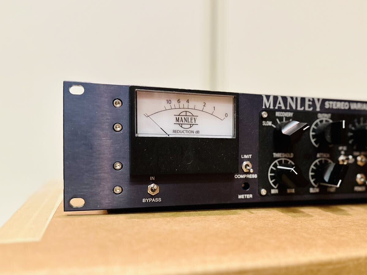 【半額以下スタート】Manley Stereo Variable Mu Limiter Compressor 国内正規品 極美品 定価75万9000円 100v仕様_画像4