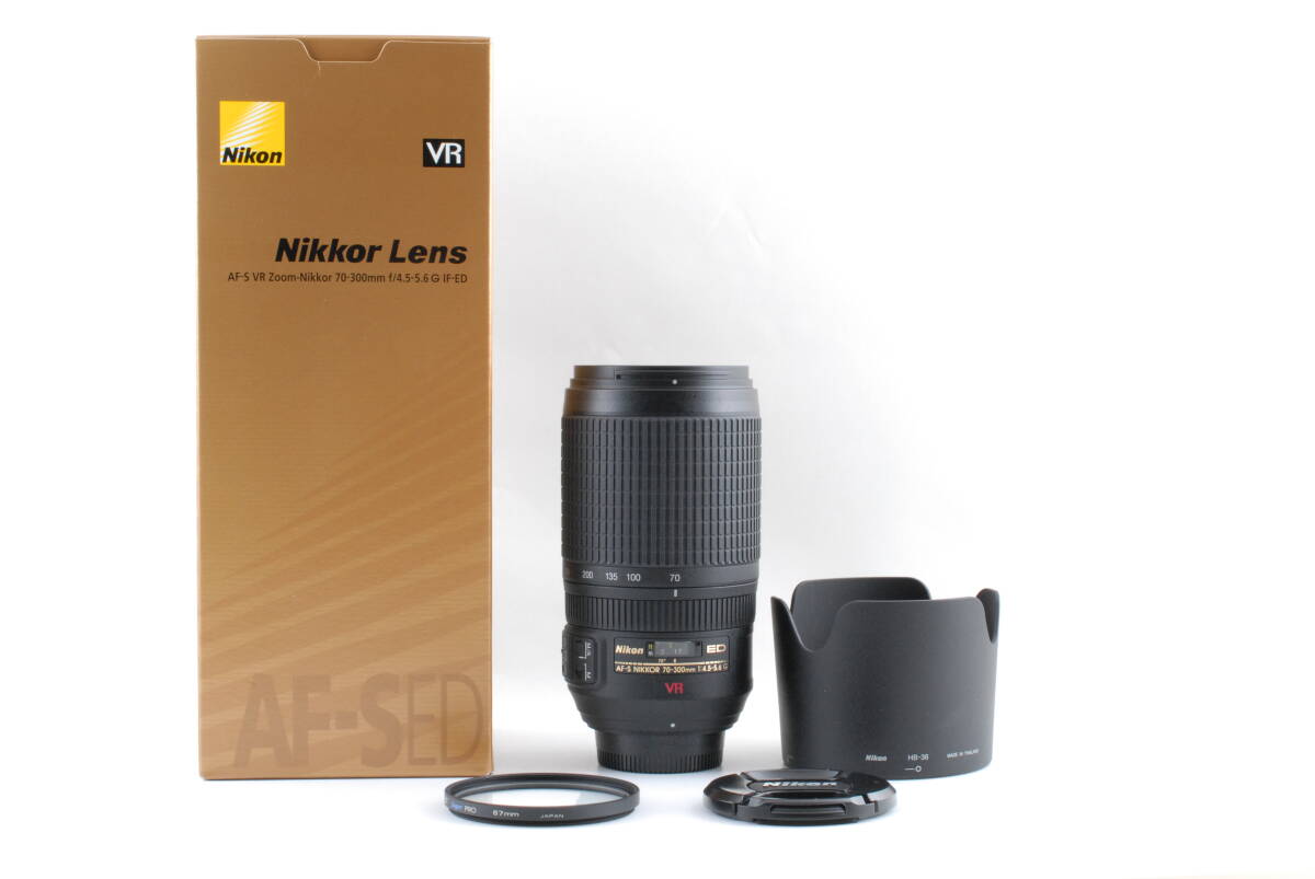 【超美品 保障付 動作確認済】Nikon AF-S Nikkor 70-300mm f/4.5-5.6 G VR IF ED SWM Zoom Lens ニコン ズームレンズ #Q6869の画像10