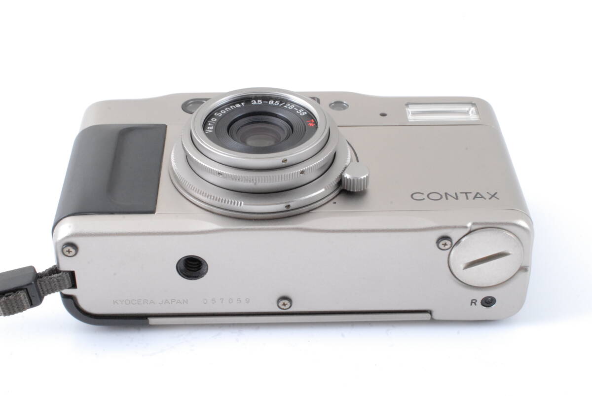 【美品 保障付 動作確認済】Contax TVS Point & Shoot 35mm Film Camera Body コンタックス コンパクト フィルムカメラ #Q7248の画像6