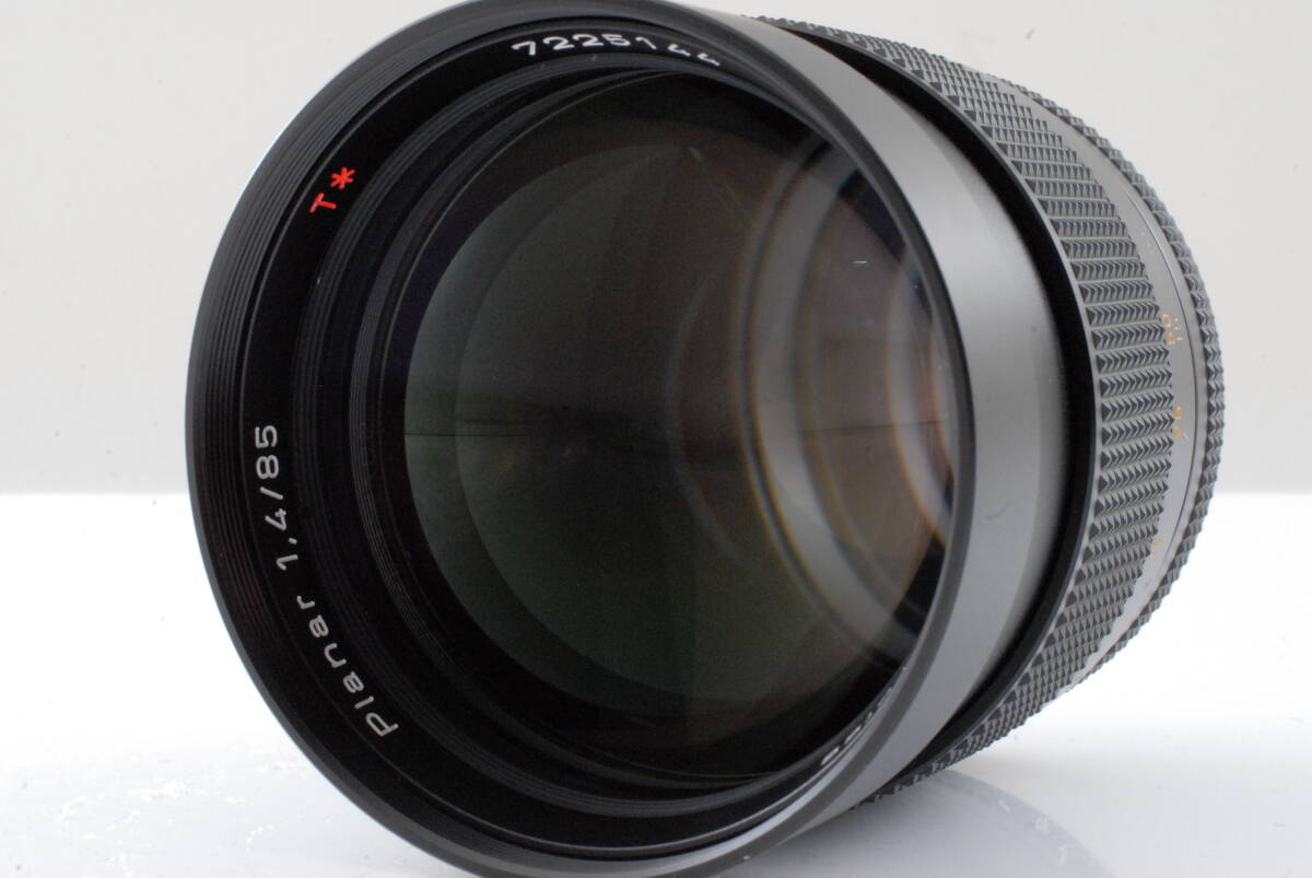 【美品 保障付 動作確認済】Contax Carl Zeiss Planar T* 85mm F/1.4 Lens CY Mount MMJ コンタックス マニュアルフォーカスレンズ #Q7554_画像4