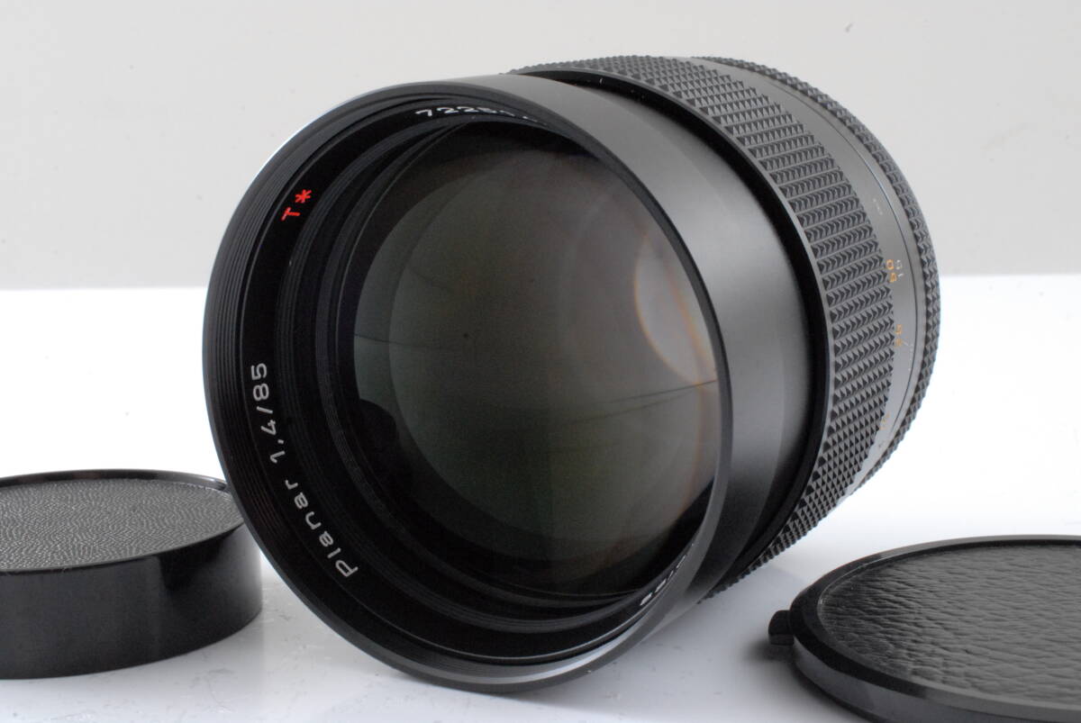 【美品 保障付 動作確認済】Contax Carl Zeiss Planar T* 85mm F/1.4 Lens CY Mount MMJ コンタックス マニュアルフォーカスレンズ #Q7554_画像2