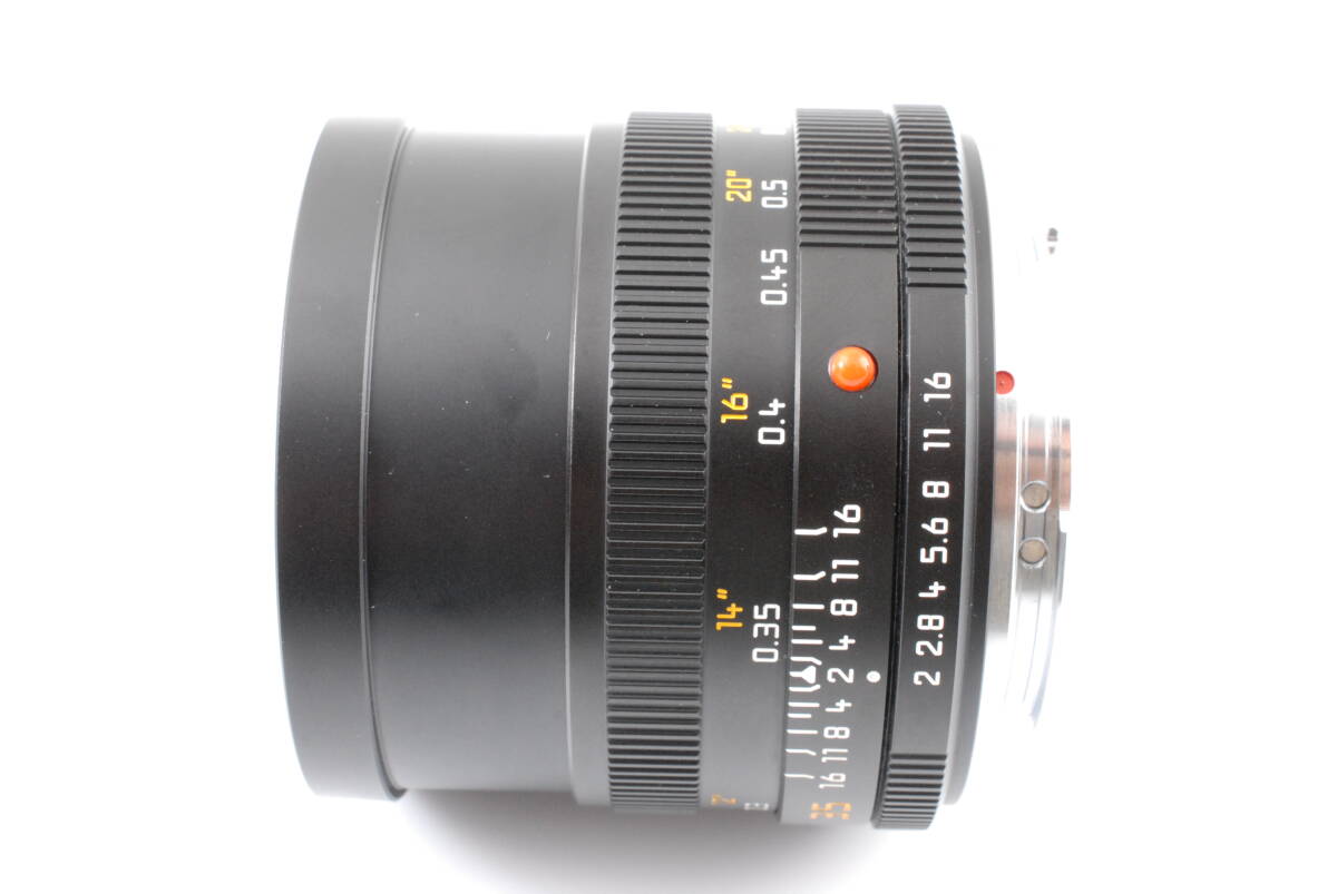 【超美品 保障付 動作確認済】Leica Summicron R 35mm F2 ROM E55 Germany Wide Lens ライカ ズミクロン オートフォーカス レンズ #Q7515_画像5
